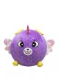 BIGGIES SHINY CORNS XXL INFLATABLE PLUSH BALL - PURPLE DOG Online