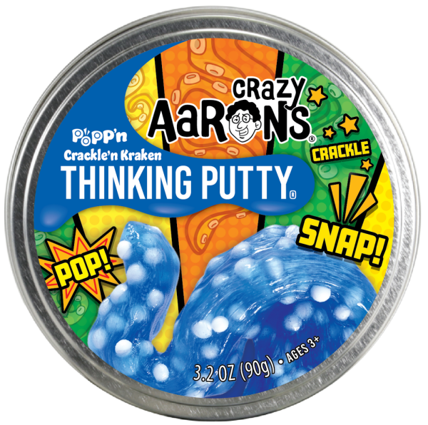 CRAZY AARON S THINKING PUTTY CRACKLE M KRAKEN - POPP N For Discount