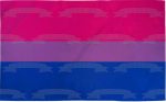 Bisexual Flag Michael Page Pink Blue Purple Bi Edible Cake Topper Image ABPID52207 Supply