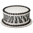 White Tiger Edible Cake Topper Image Strips Hot on Sale