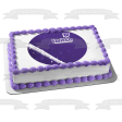 Twitch White Swoosh Logo Video Streaming Service Edible Cake Topper Image ABPID52250 For Discount