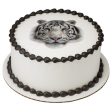 White Tiger Edible Cake Topper Image Supply