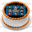 The Brady Bunch Marcia Jan Cindy Mike Peter Bobby Carol Greg Edible Cake Topper Image ABPID52252 Fashion