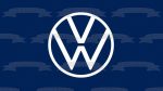 Volkswagen Logo VW Car Company White Blue Edible Cake Topper Image ABPID52194 For Sale