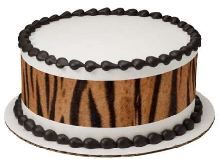 Siberian Tiger Edible Cake Topper Image Strips Sale