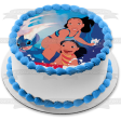 Disney Lilo & Stitch Nani Surfing Edible Cake Topper Image ABPID52243 For Cheap