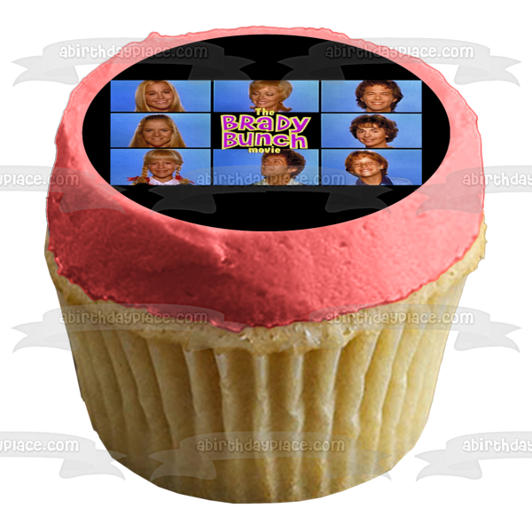 The Brady Bunch Movie Cindy Marcia Jan Carol Mike Peter Bobby Greg Edible Cake Topper Image ABPID52253 Discount