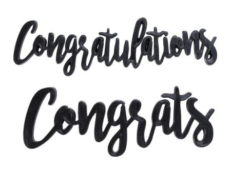 Congratulations Script Assortment Layon Online Sale