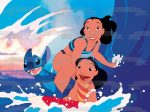 Disney Lilo & Stitch Nani Surfing Edible Cake Topper Image ABPID52243 For Cheap