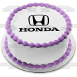 Honda Logo Car Company Black Edible Cake Topper Image ABPID52192 Sale