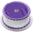 Twitch Video Streaming Service Logo Edible Cake Topper Image ABPID52247 Online Sale