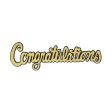 Congratulations Script Assortment Layon Online Sale