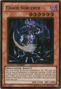 Chaos Sorcerer [GLD4-EN012] Gold Rare For Cheap