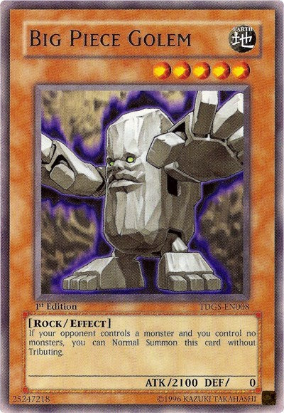 Big Piece Golem [TDGS-EN008] Rare For Cheap