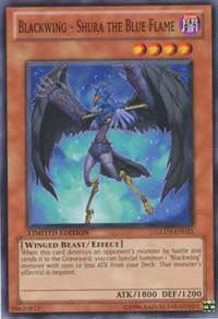 Blackwing - Shura the Blue Flame [GLD3-EN025] Common Cheap