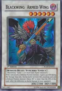 Blackwing Armed Wing [RGBT-EN041] Super Rare on Sale