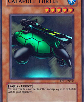 Catapult Turtle [RP01-EN038] Super Rare For Sale