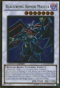 Blackwing Armor Master [GLD3-EN038] Gold Rare Online now