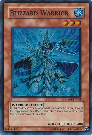 Blizzard Warrior [HA01-EN002] Super Rare Hot on Sale