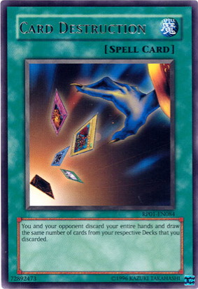 Card Destruction [RP01-EN084] Rare For Cheap