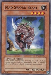 Mad Sword Beast [RP02-EN023] Common For Discount