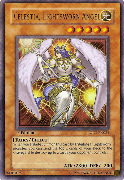 Celestia, Lightsworn Angel [LODT-EN024] Ultra Rare Cheap