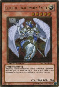 Celestia, Lightsworn Angel [GLD4-EN025] Gold Rare Online now