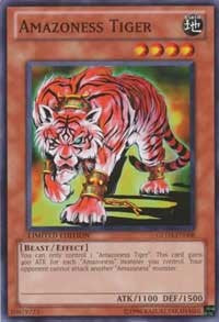 Amazoness Tiger [GLD3-EN008] Common Supply